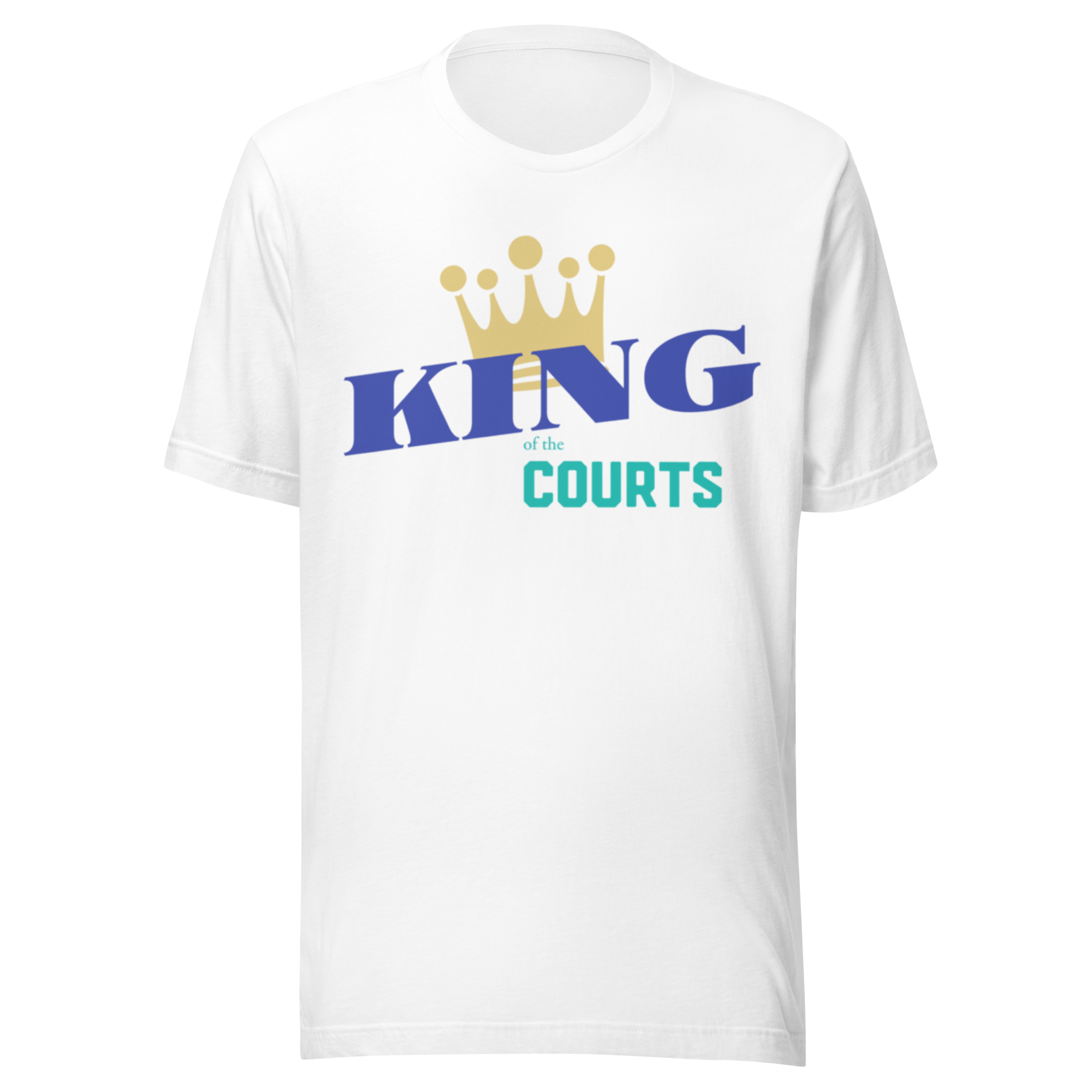 King of the Court Pickleball T-Shirt with Crown Design