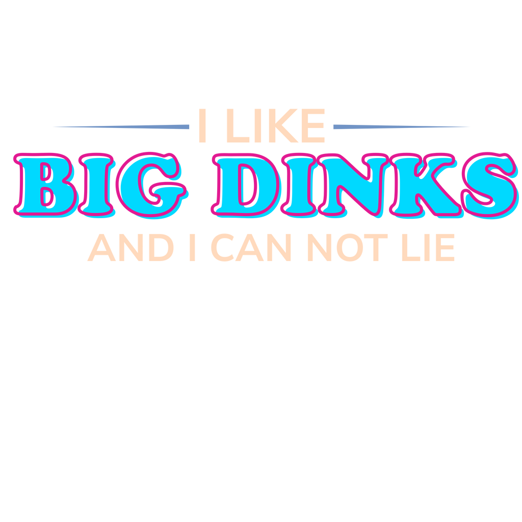 I Like Big Dinks Water Bottle – Funny Pickleball Gift for Players