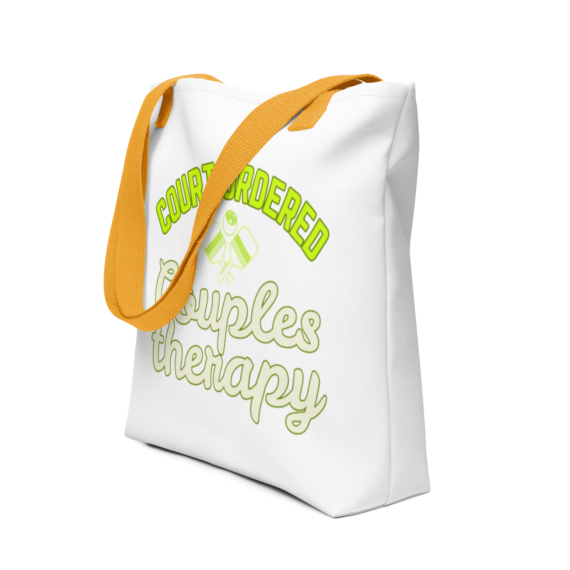 Court Ordered Couples Therapy Tote Bag – Pickleball Humor Gift