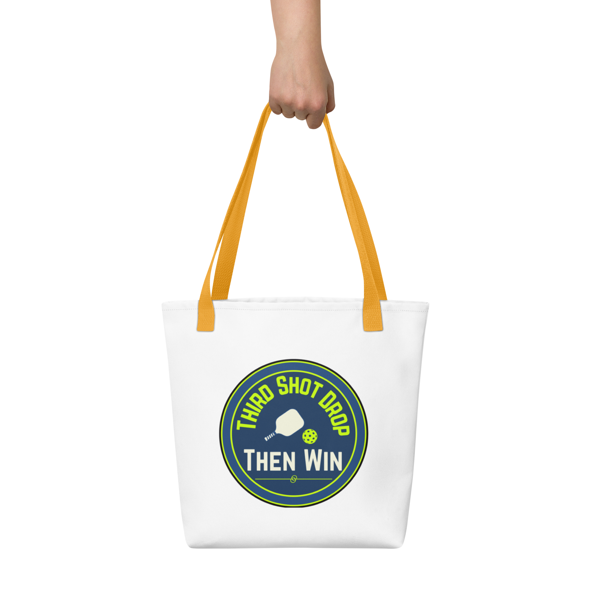 3rd Shot Drop Then Win Tote Bag – Competitive Pickleball Essential