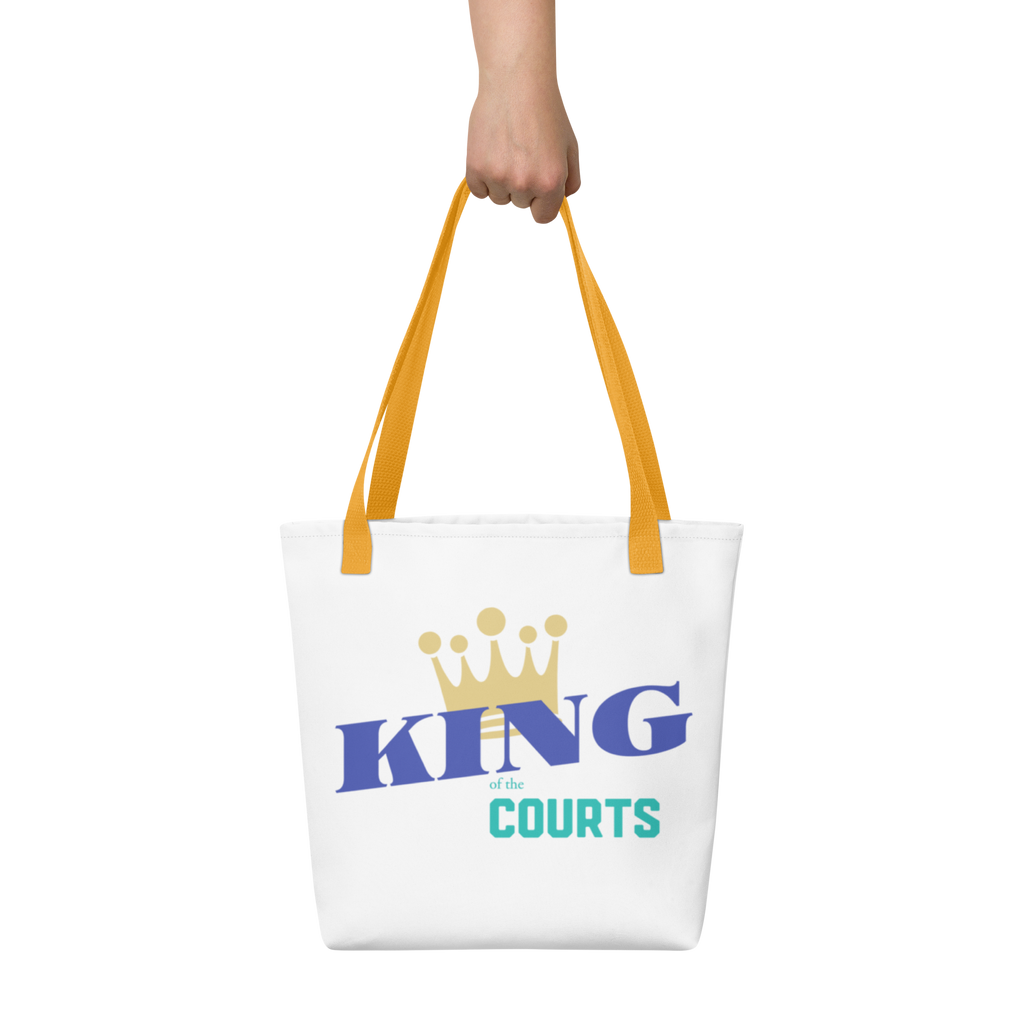 King of the Court Tote Bag – Bold Pickleball Champion Style