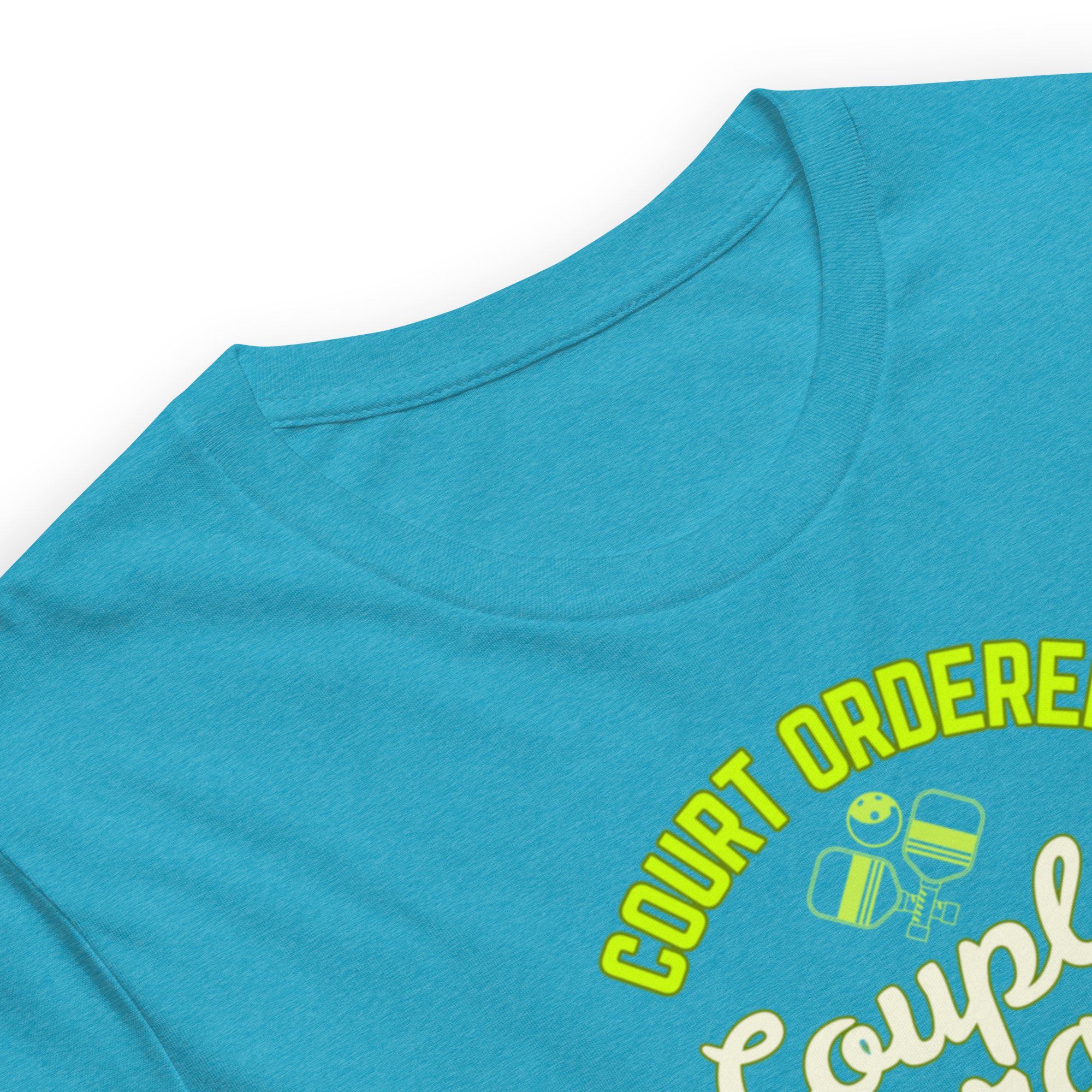 Court-Ordered Couples Therapy Pickleball Shirt – Funny Gift Tee