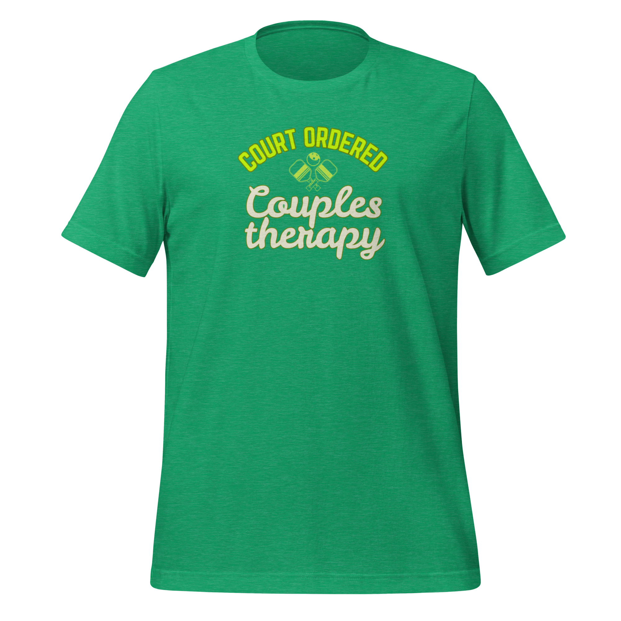Court-Ordered Couples Therapy Pickleball Shirt – Funny Gift Tee