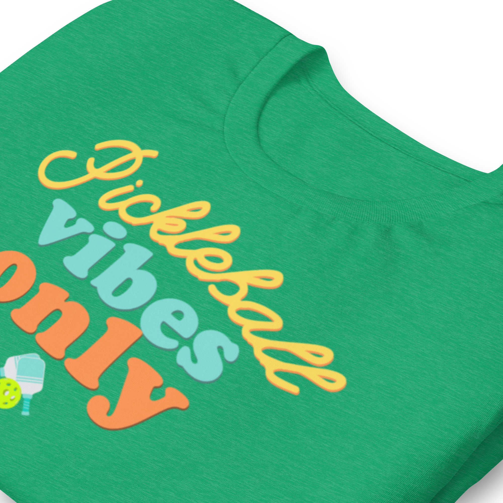 Pickleball Vibes Only Tee - Soft, Funny Shirt for players