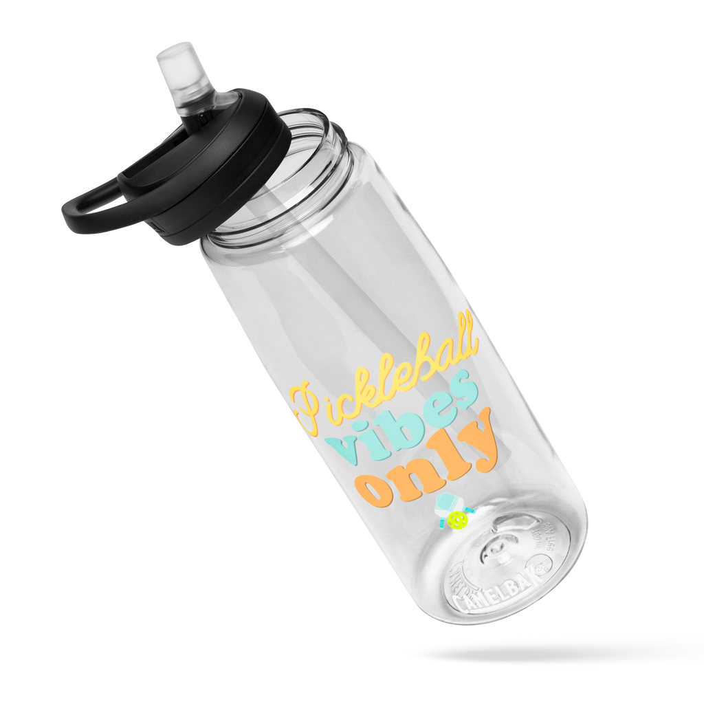 Pickleball Vibes Only Water Bottle – Fun Gift for Pickleball Fans