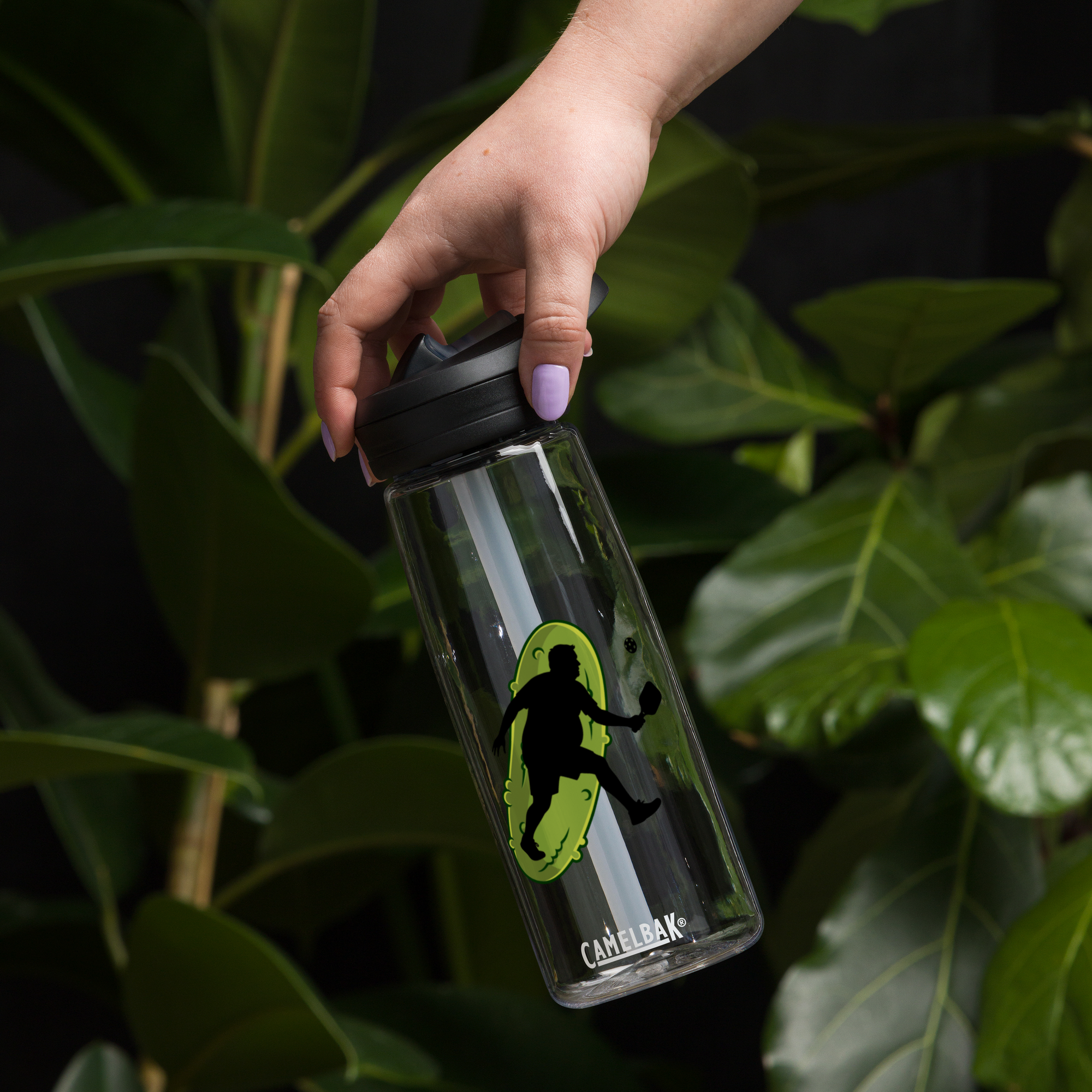 Dad Bod Pickleball Champion Water Bottle – Funny Gift for Dads