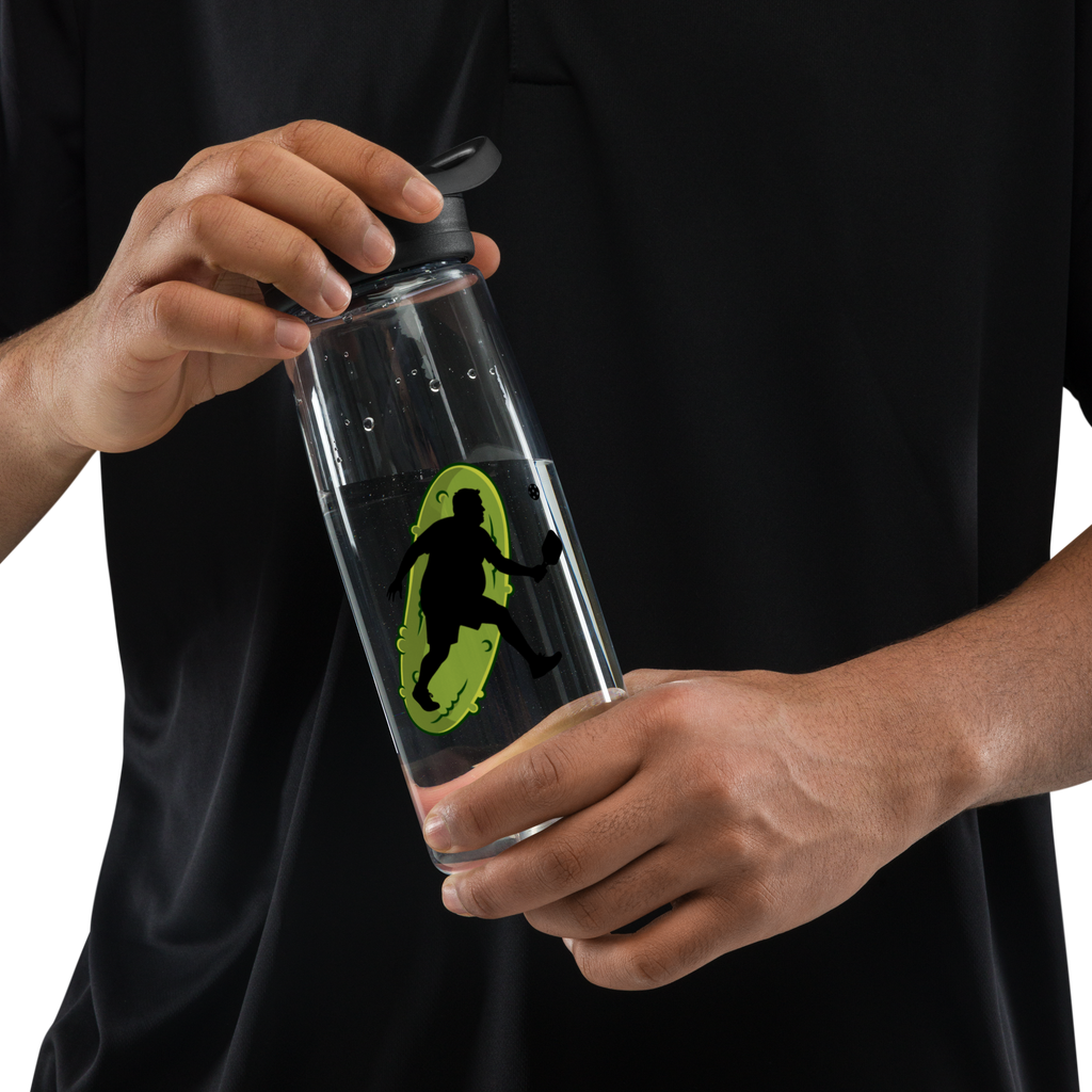 Dad Bod Pickleball Champion Water Bottle – Funny Gift for Dads