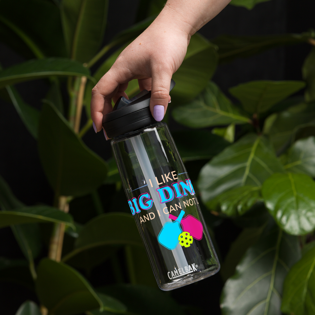 I Like Big Dinks Water Bottle – Funny Pickleball Gift for Players