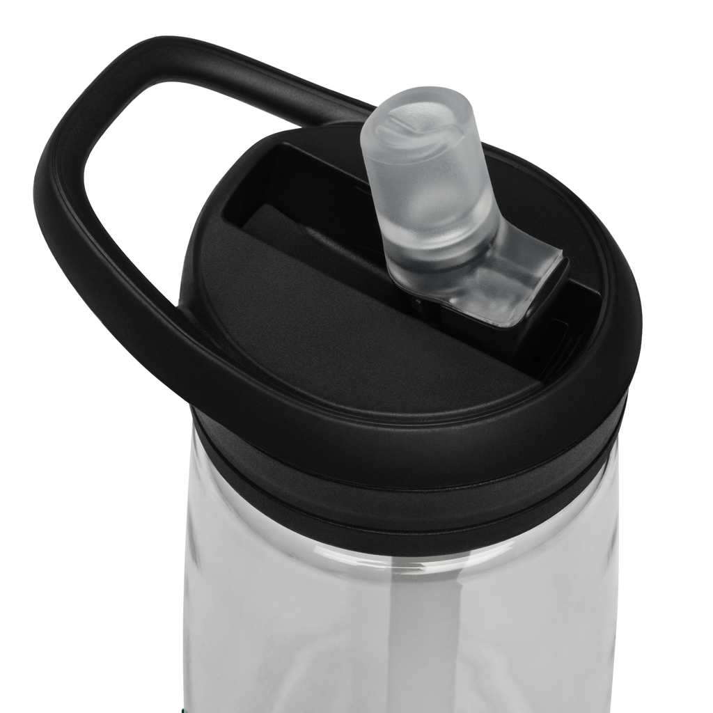 Dad Bod Pickleball Water Bottle – Funny Silhouette Gift with Pickle