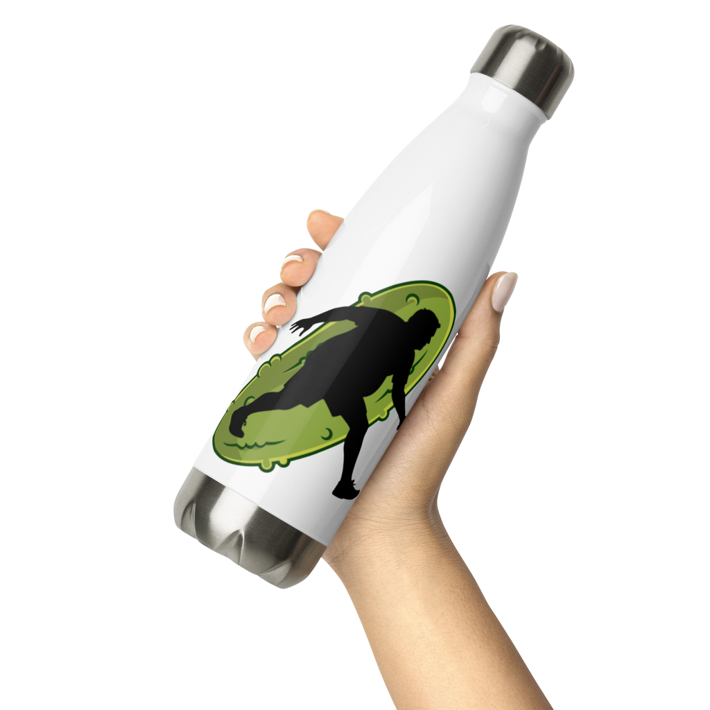 Dad Bod Pickleball Bottle – Funny Silhouette Stainless Steel Flask
