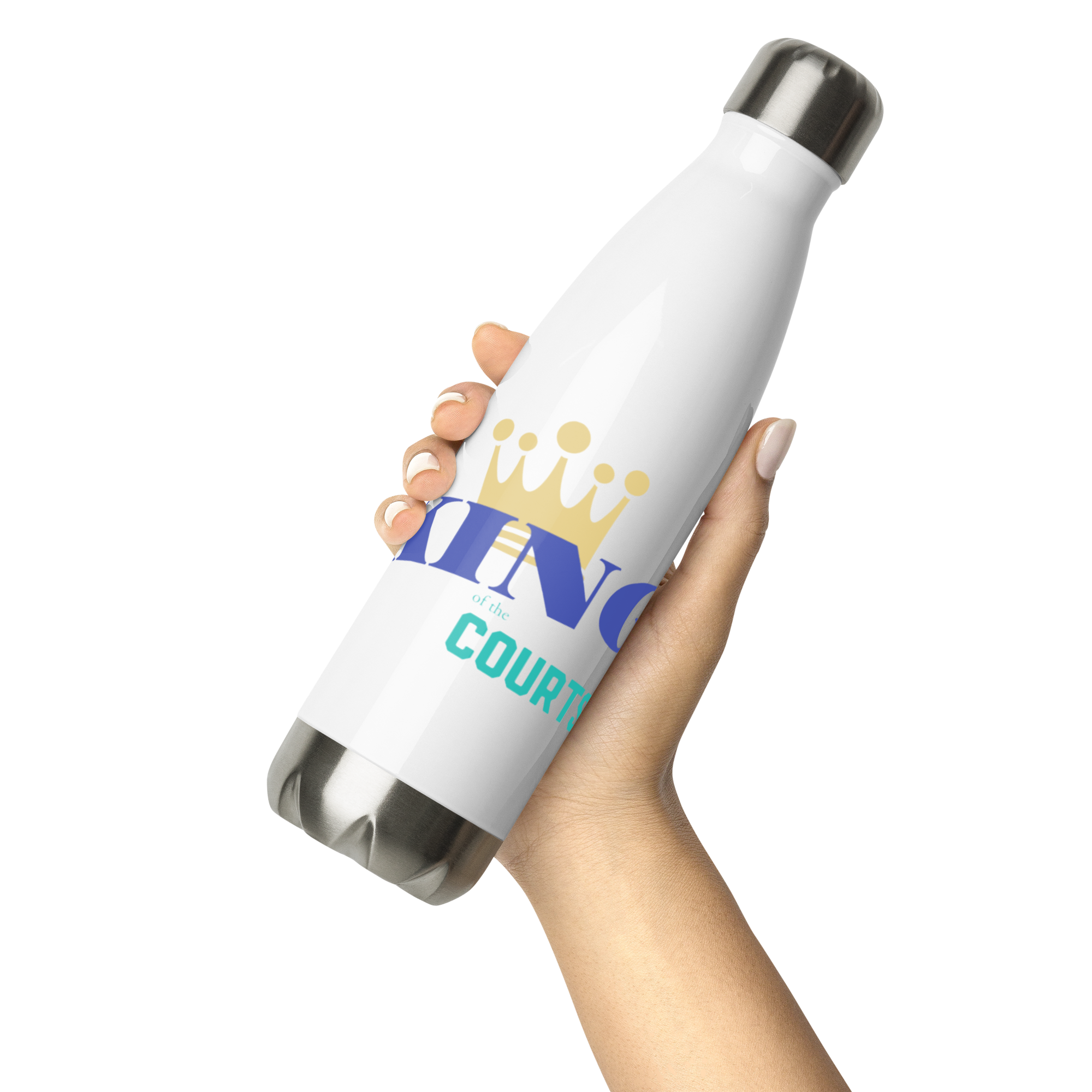 King of the Courts Pickleball Water Bottle – Stainless Steel 17oz