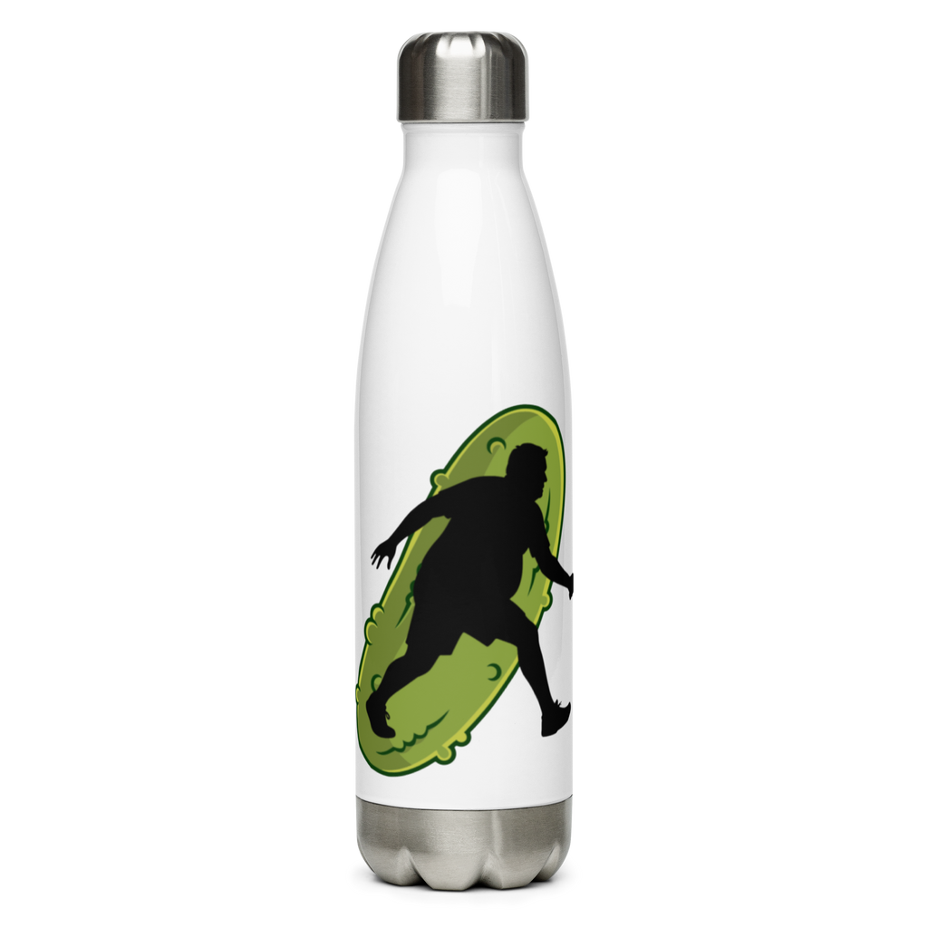 Dad Bod Pickleball Bottle – Funny Silhouette Stainless Steel Flask