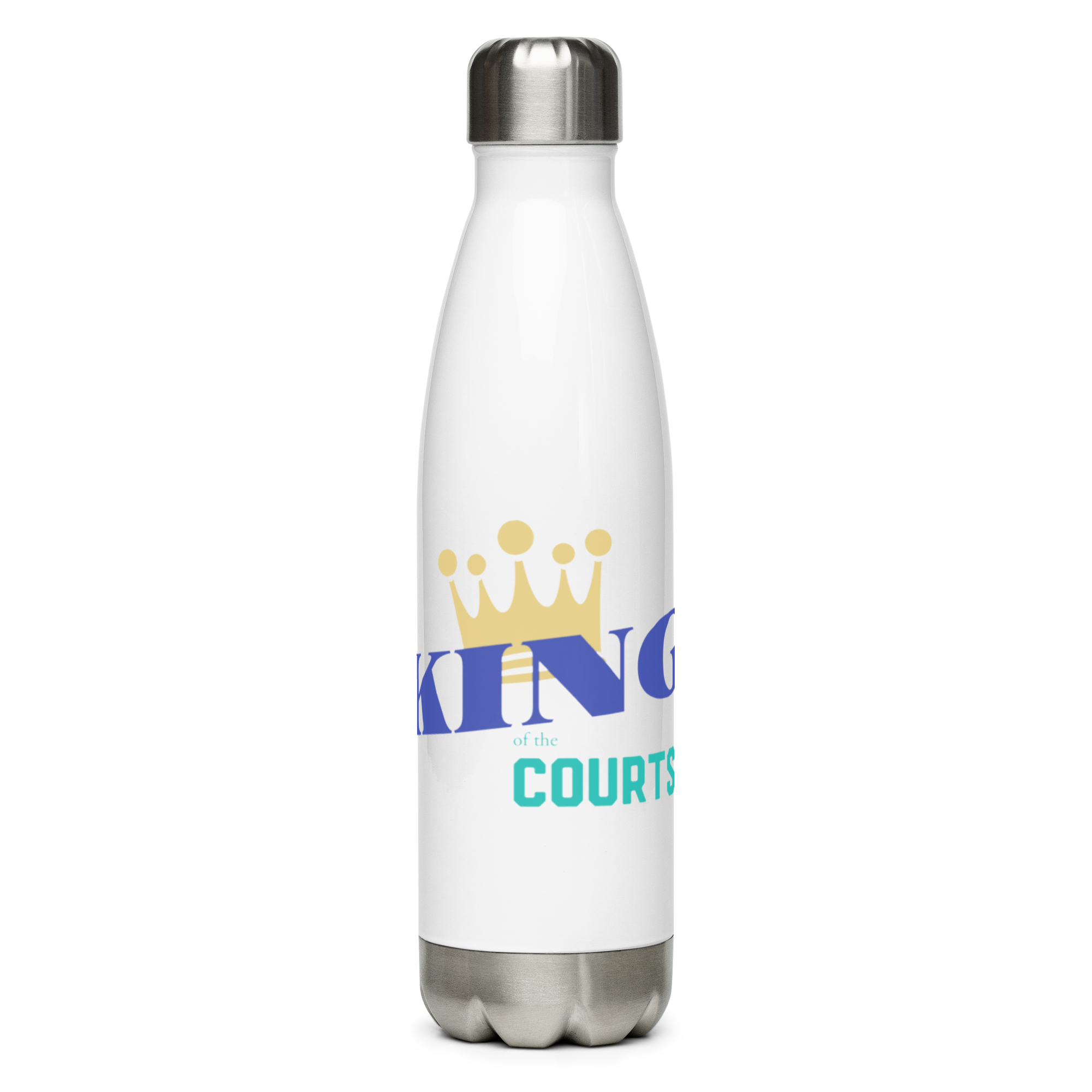 King of the Courts Pickleball Water Bottle – Stainless Steel 17oz