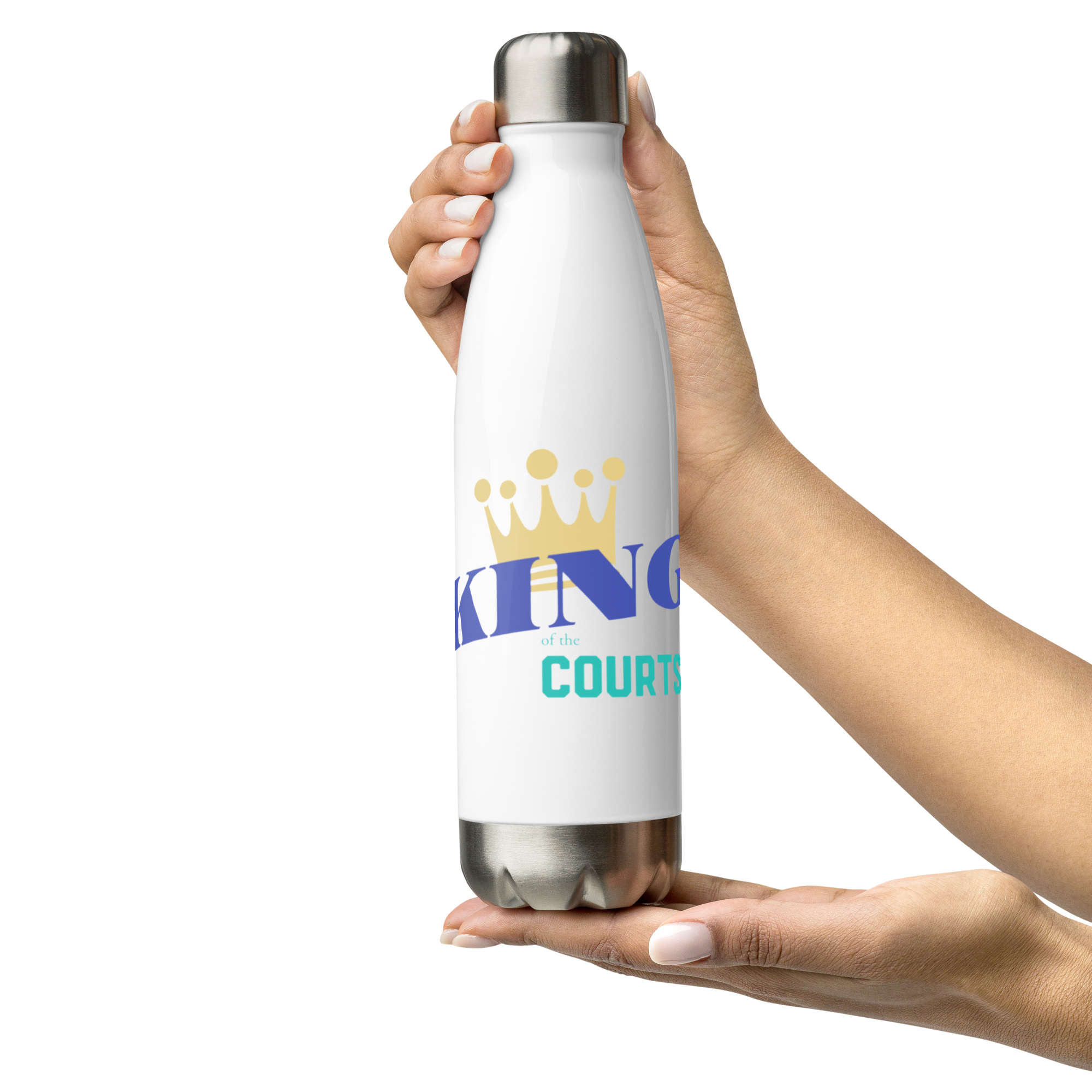King of the Courts Pickleball Water Bottle – Stainless Steel 17oz