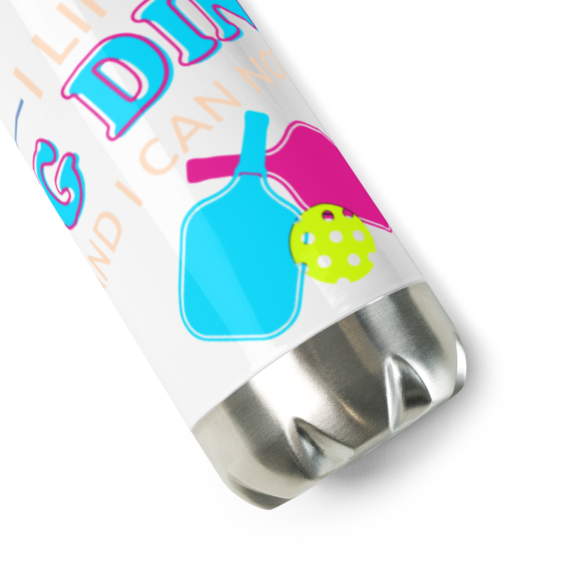 I Like Big Dinks Pickleball Bottle – Funny Stainless Steel Flask