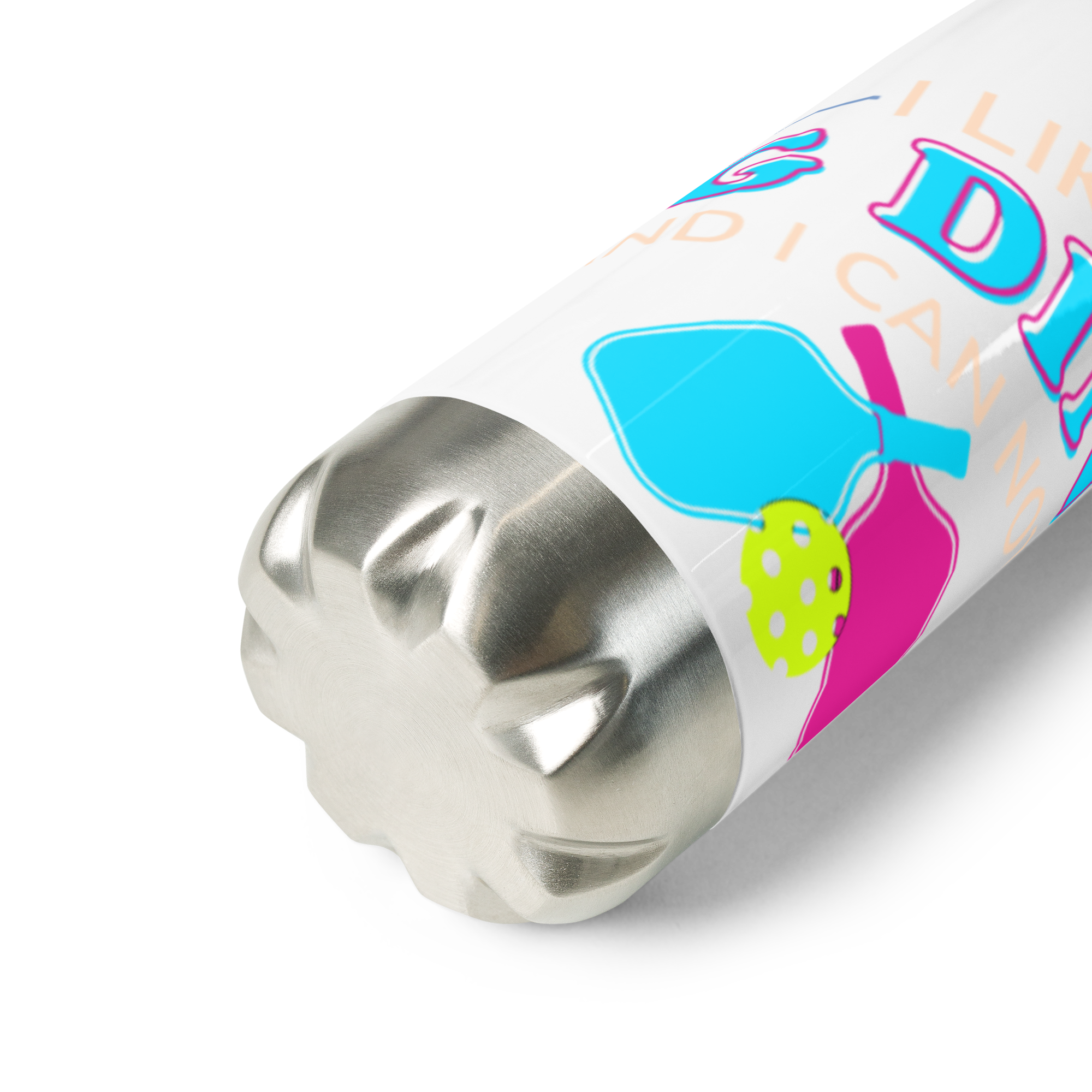 I Like Big Dinks Pickleball Bottle – Funny Stainless Steel Flask