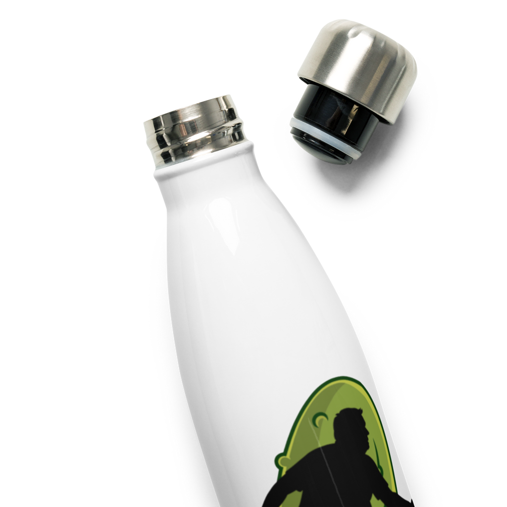 Dad Bod Pickleball Bottle – Funny Silhouette Stainless Steel Flask