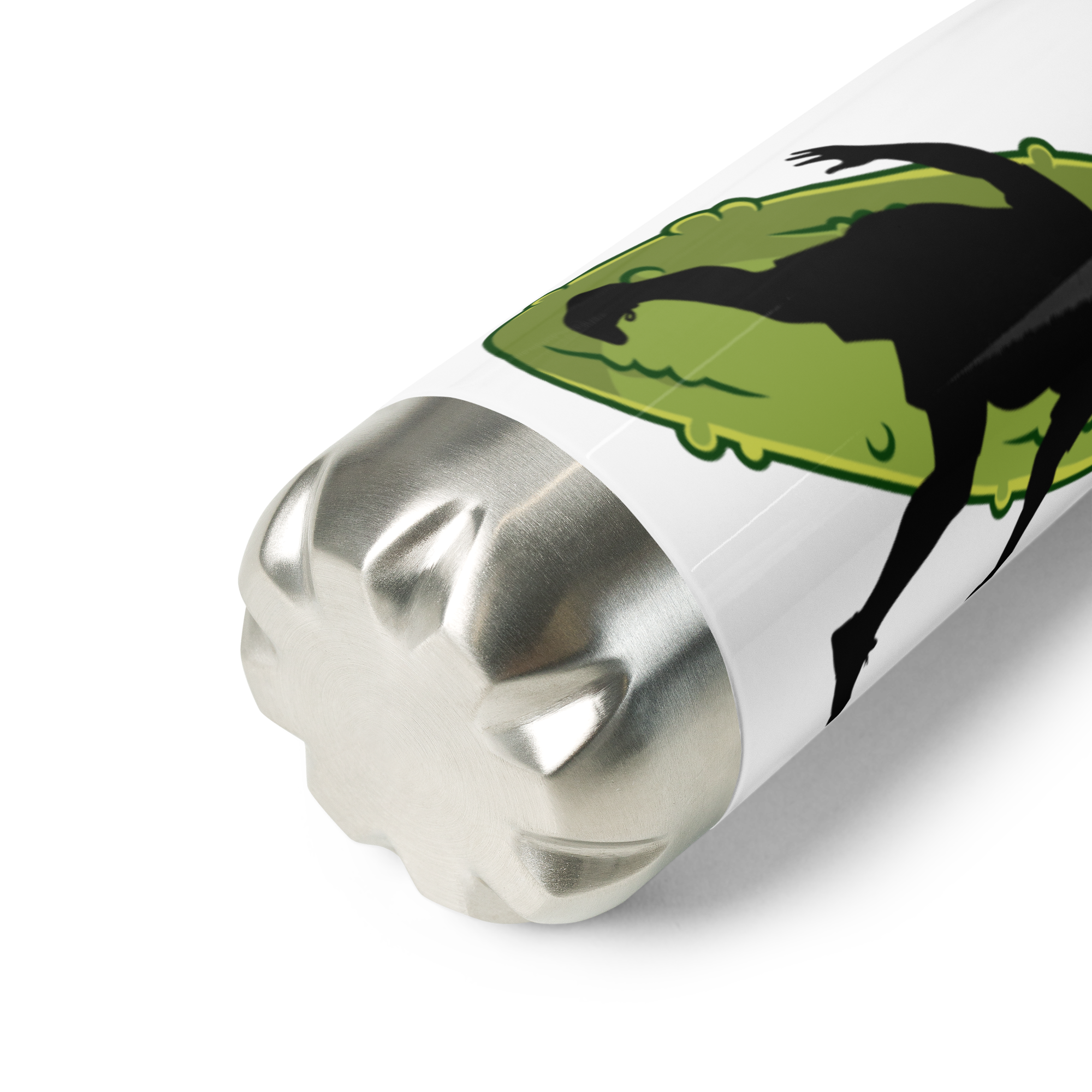 Dad Bod Pickleball Bottle – Funny Silhouette Stainless Steel Flask