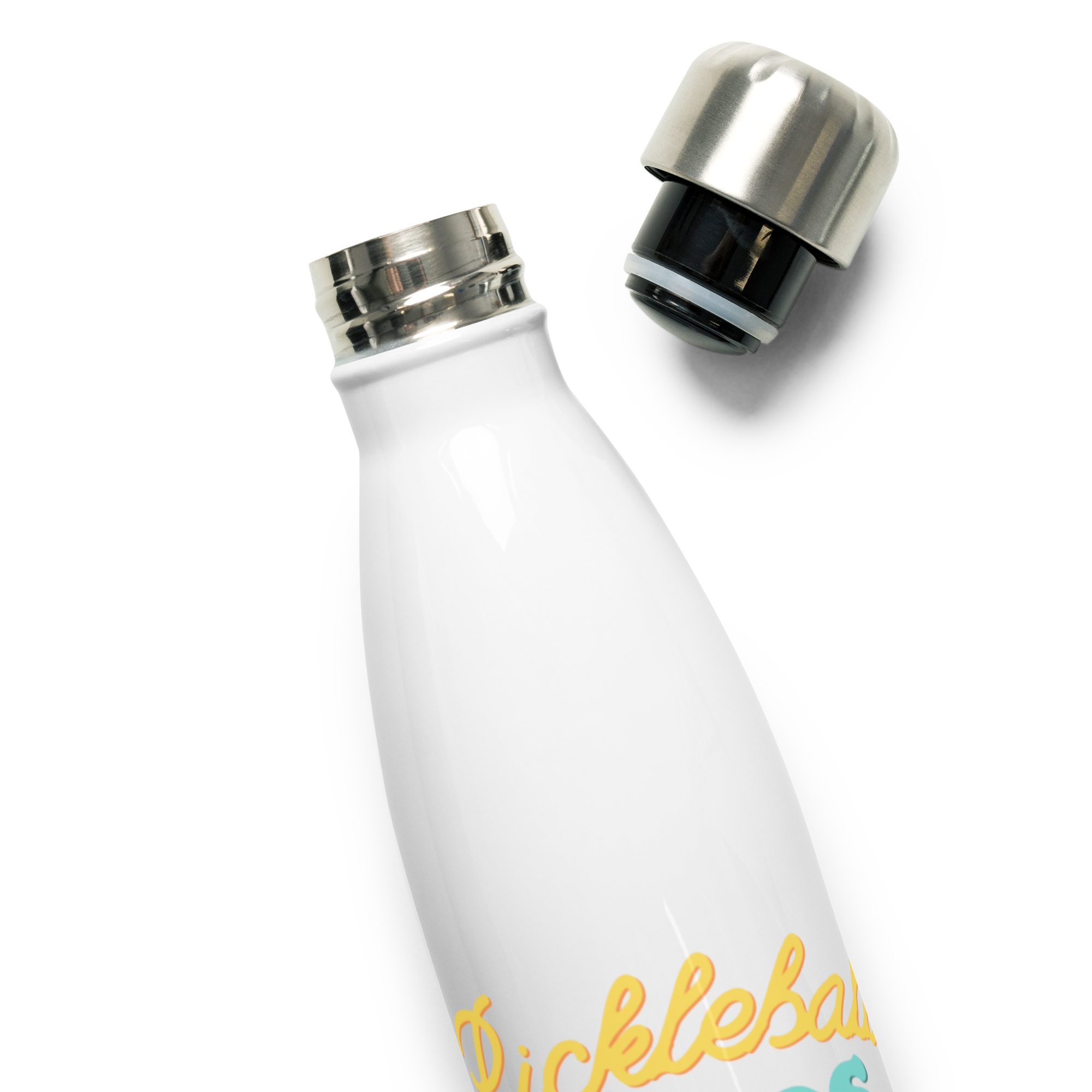 Pickleball Vibes Only Bottle – Stainless Steel 17oz Water Flask