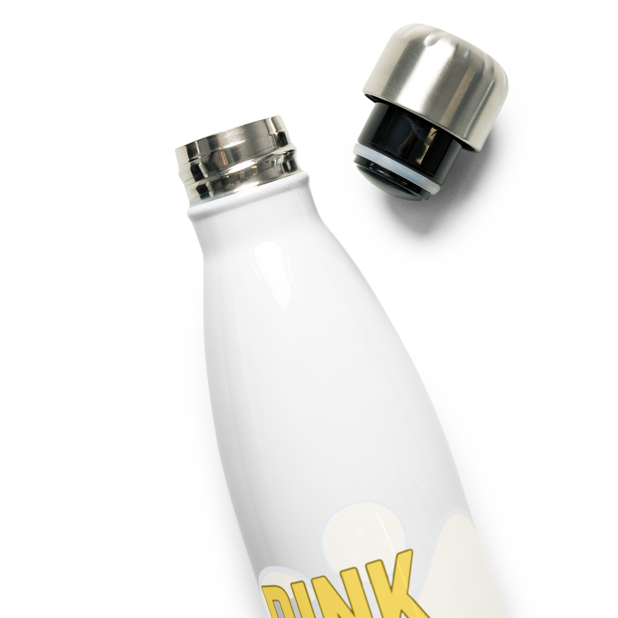 Dink Dink Drink Pickleball Bottle – Fun Stainless Steel Flask 17oz