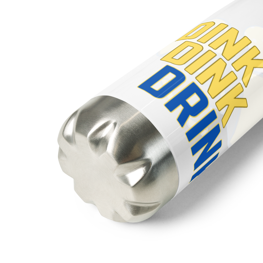Dink Dink Drink Pickleball Bottle – Fun Stainless Steel Flask 17oz