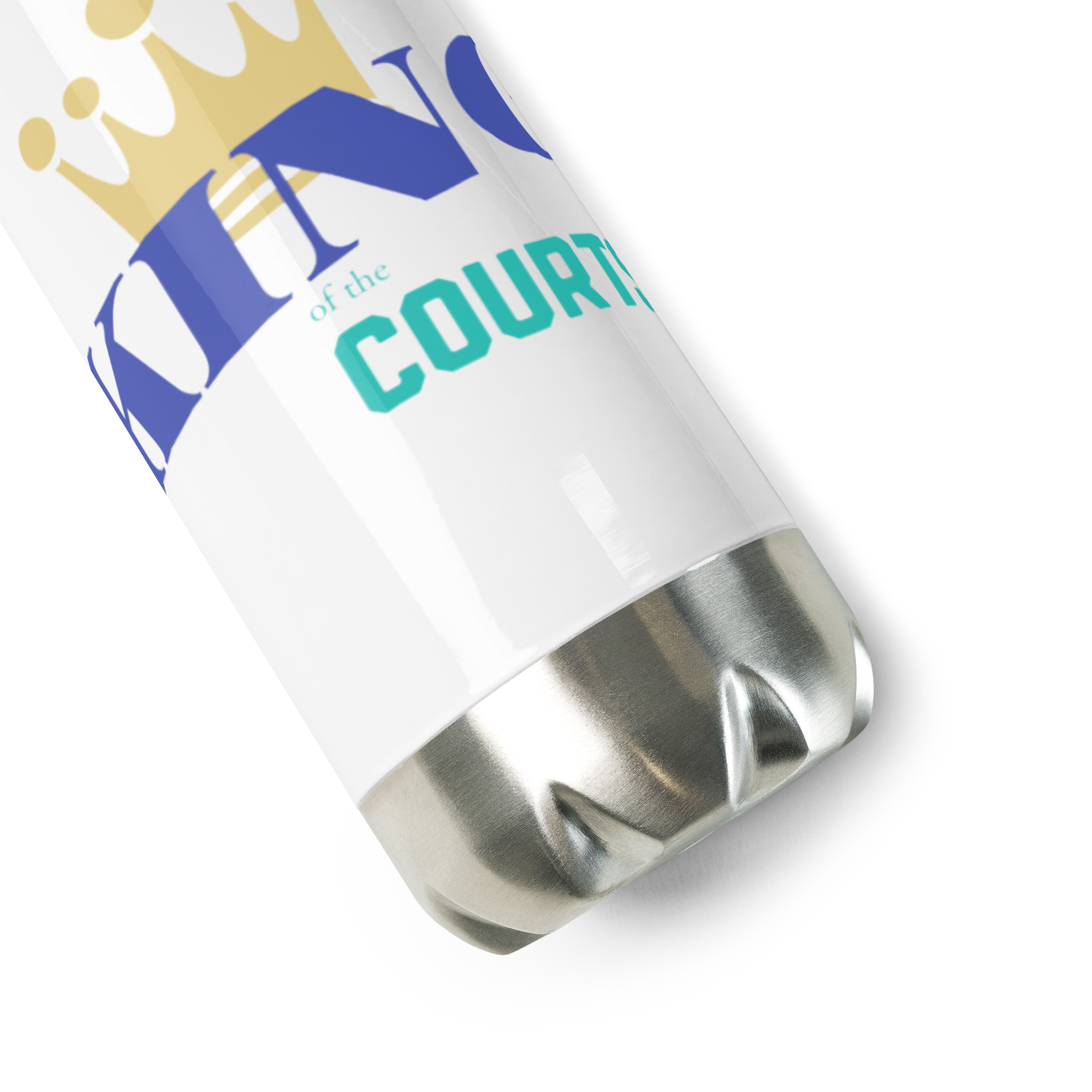 King of the Courts Pickleball Water Bottle – Stainless Steel 17oz